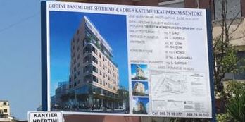 Godine banimi dhe sherbime 4,6 dhe 9 kate me 1 kat parkim nentoke